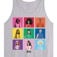 thumbnail image 2 of Barbie Pride - Pride Squares  - Men's Jersey Tank Top, 2 of 4