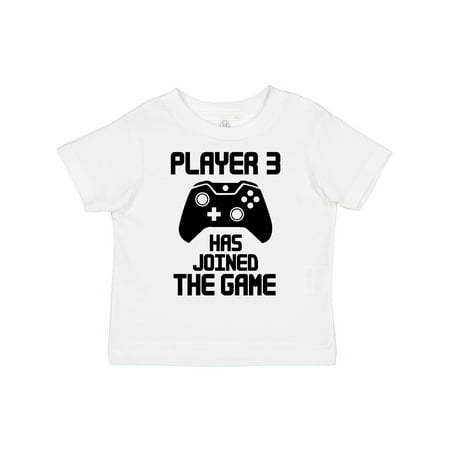 

Inktastic Player 3 Has Joined the Game Gift Toddler Boy or Toddler Girl T-Shirt