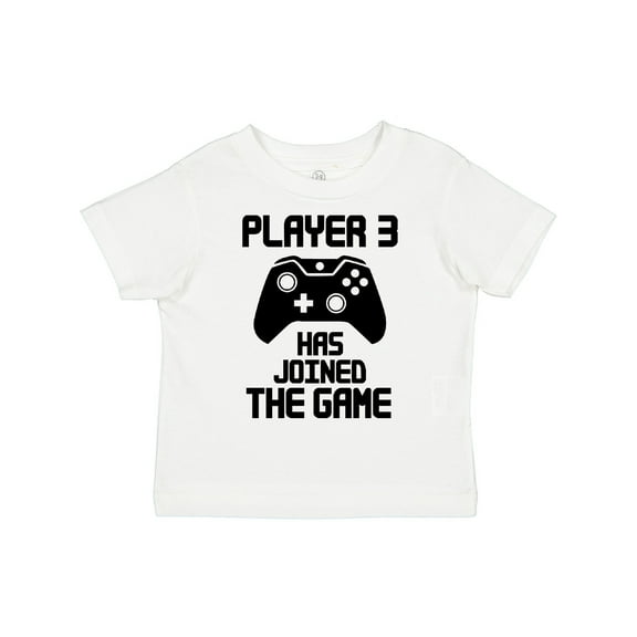 Inktastic Player 3 Has Joined the Game Boys or Girls Toddler T-Shirt