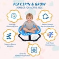 thumbnail image 5 of Spinning Chair for Autistic Kids, Glow-in-the-Dark Elephant Sensory Swivel Seat, Balance Training Sit and Spin Toy for ADHD, Gift for Boys Ages 3+, 5 of 7