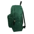 thumbnail image 2 of K-Cliffs Classic School 16" Backpack, Unisex, all Ages in Color Green, 2 of 4