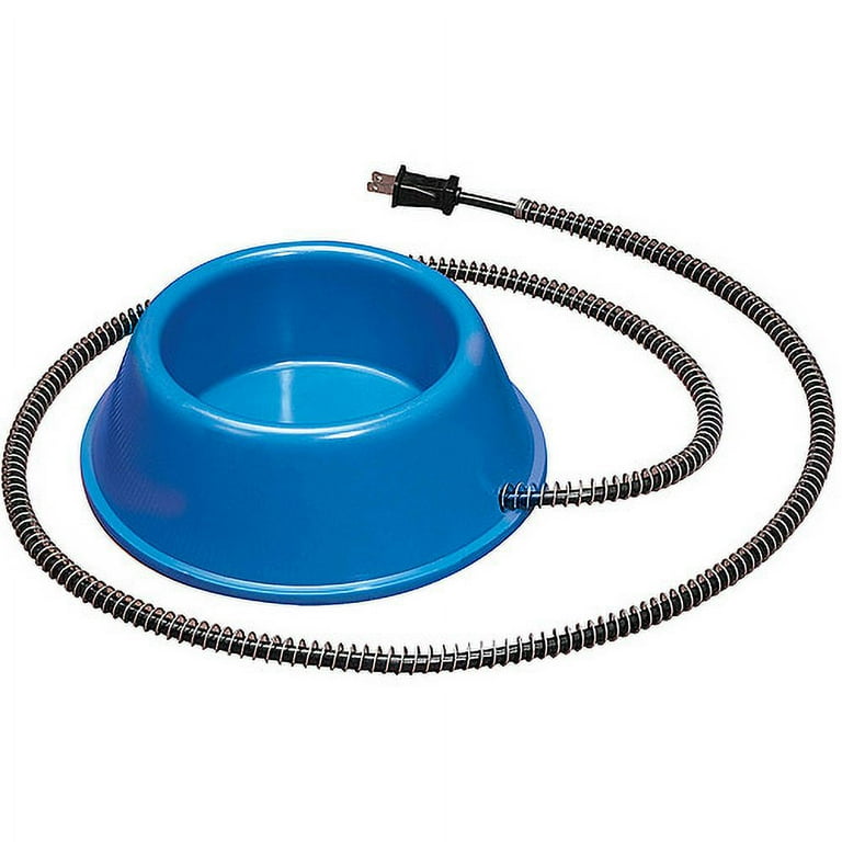Walmart heated top dog bowl