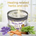 thumbnail image 3 of Magnificent 101 Healing 6oz Natural Soy Aromatherapy Wholeness Intention Candle with Sage, Palo Santo, and Lavender, 3 of 5