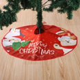 thumbnail image 4 of POINTERTECK Nice-looking Tree Skirt  Flannel Decorative Christmas Exquisite Tree Pad for Festival Style 10 One Size, 4 of 13