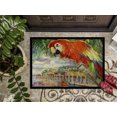 thumbnail image 3 of Carolines Treasures JMK1134MAT Red Parrot At Lulus Tapis Intérieur et Extérieur - 18 x 27 Po, 3 of 4