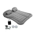 thumbnail image 1 of Colchón Inflable Genérico para Coche, Cama para Asiento Trasero, Dos Almohadas Inflables, Accesorio, Cama para Coche, para Viajes , SUV, Gris, 1 of 9