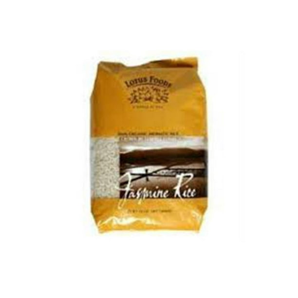 Lotus Foods Brown Jasmine Rice, 25 Lb