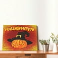 thumbnail image 4 of Gukieu Halloween Pumpkin Print Horizontal Canvas Decorative Painting 12x16 Inch Shrinkage Resistant Frame Hanging Home Wall Art Decor, 4 of 6