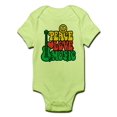 thumbnail image 1 of CafePress - Reggae Peace Love Music Body Suit - Baby Light Bodysuit, 1 of 1