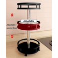 thumbnail image 3 of Gabinete de cocina negro tocadiscos estante de especias bandeja giratoria de Metal YONGSHENG 360 grados, 3 of 5