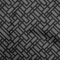 thumbnail image 1 of oneOone Rayon Black Fabric Geometric Quilting Supplies Print Sewing Fabric By The Yard 56 Inch Wide, 1 of 4