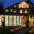 thumbnail image 4 of Solar Lantern Outdoor Dancing Flickering Flame Solar Powered LED Light Waterproof Metal Decorative Lamp Auto On/Off Lighting, 4 of 9