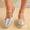 Silver, variant on Viluyesy Womens Wedge Sandals, Pointed Toe Slingback Comfortable Spring Summer Trendy Dress Shoes Silver US8.5