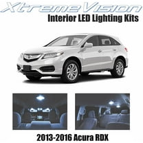 XtremeVision LED for Acura RDX 2013-2016 7 Pieces Cool White Premium Interior LED Kit Package Installation Tool
