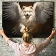 thumbnail image 6 of Keeshond Dog Memorial Gifts - Waiting At The Door Canvas - Dog Memorial Frames Canvas, Memorial Gift For Pet Loss, Loss Of Dog, Pet Bereavement Gift, Pet Sympathy Gift, 6 of 6