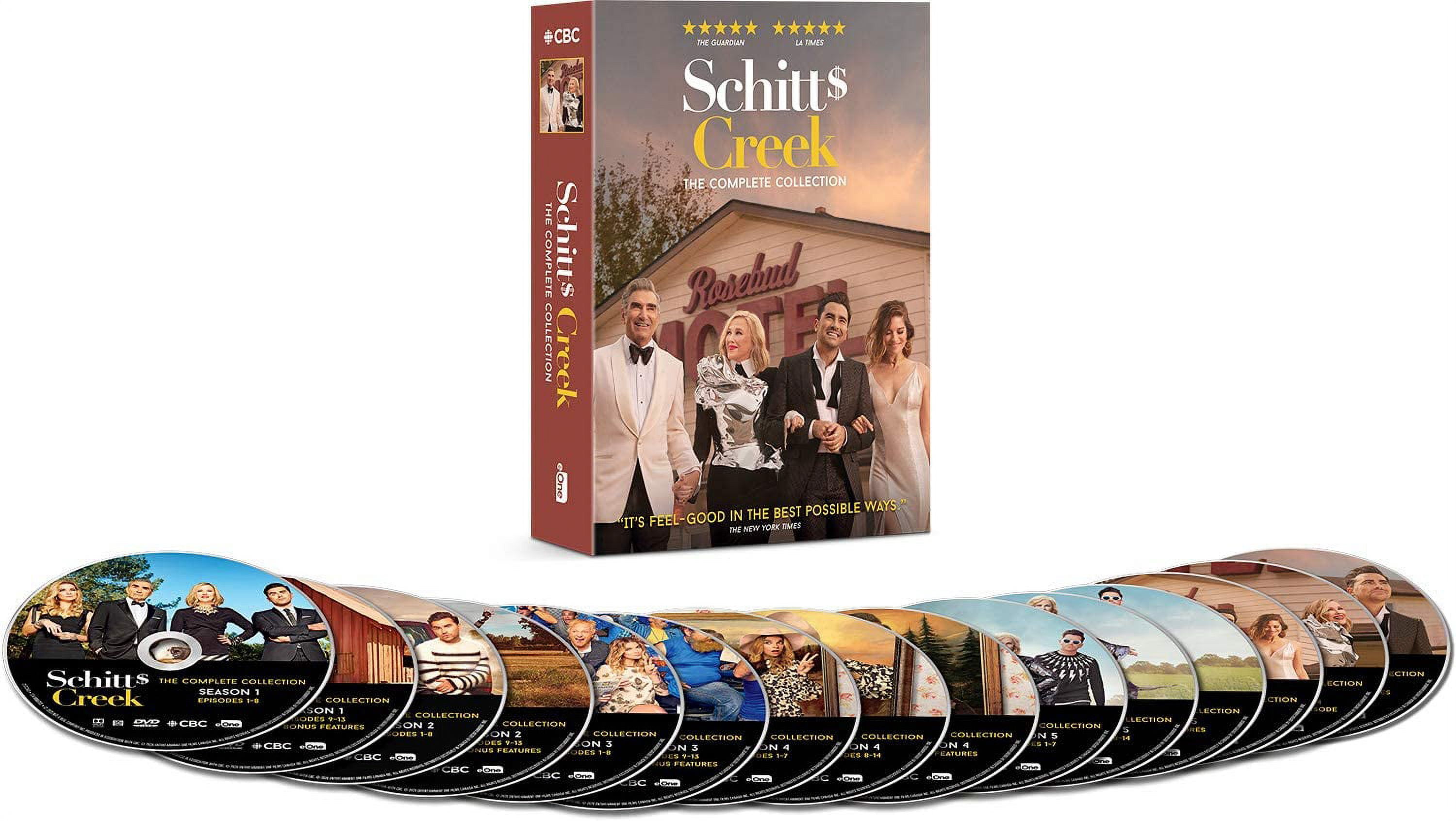 Schitt's Creek Complete Collection: Emmy-Nominated Season 1-6 DVD