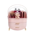 thumbnail image 1 of Organizador de maquillaje Paris Hilton con tapa rosa y dorado, 1 of 7