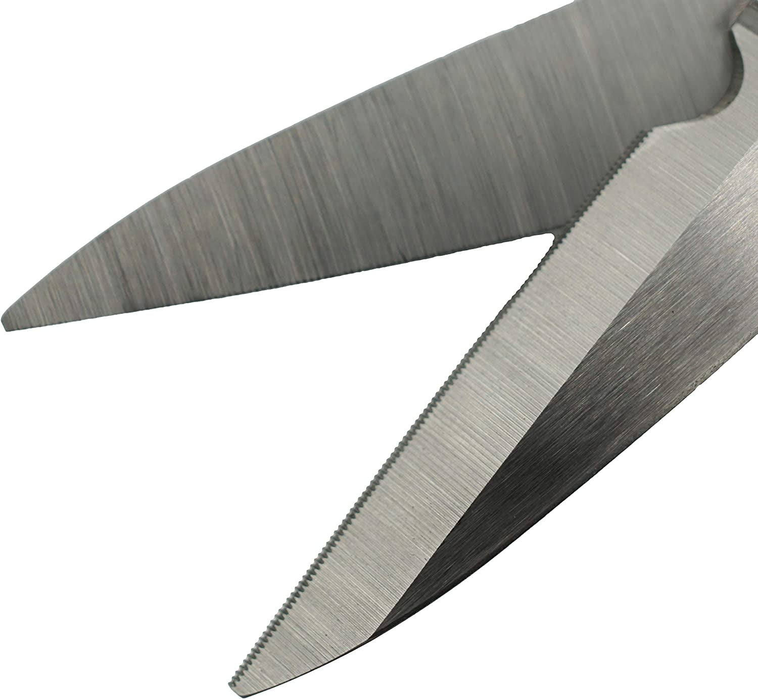 All Purpose Electrician Scissors with Wire Cutting Notch 6-1/8” Cut Strip Electrical Wire, Serrated Blade