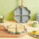thumbnail image 2 of Egg Frying Pan Four Leaf Clover Nonstick Ceramic Egg Pan Mini Egg Poacher Non Stick Aluminum Skillet, 2 of 4