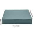 thumbnail image 3 of Limited Time Deal karymi 15.7x15.7 Inches Outdoor Waterproof Technology Fabric Sofa Cushion Solid Color Cushion Sponge Cushion Window Cushion Soft Cushion Big Savings Apartment Essentials, 3 of 7