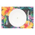 thumbnail image 2 of Ryvnso Placemats Set of 4 Elegant Tropical Dining Mats Heat-Resistant Non-Slip Washable Table Mat, 2 of 8
