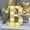 B, variant on Light up Letter LED 8.6inch Alphabet Number Symbol Plastic Battery Operated Party Sign Wedding Festival Stand Decoration Christmas Party, Bar, Night Light, Home Decor (Letter A)