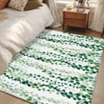 thumbnail image 4 of Green Weeping Eucalyptus Area Rugs 4'x6', Washable Small Throw Rugs for Office Bathroom, Spring Summer Country Leaves Indoor Outdoor Rug Non-Slip Low Pile Carpet Runner Reversible Floor Mats, 4 of 8