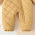 thumbnail image 6 of 18-24 Months Toddler Kids Boys Girls Onesies Snowsuits Toddler Winter Clothes Solid Romper Hooded Jumpsuit Warm Outwear Jackets Little Kids Winter Outfits, 6 of 7