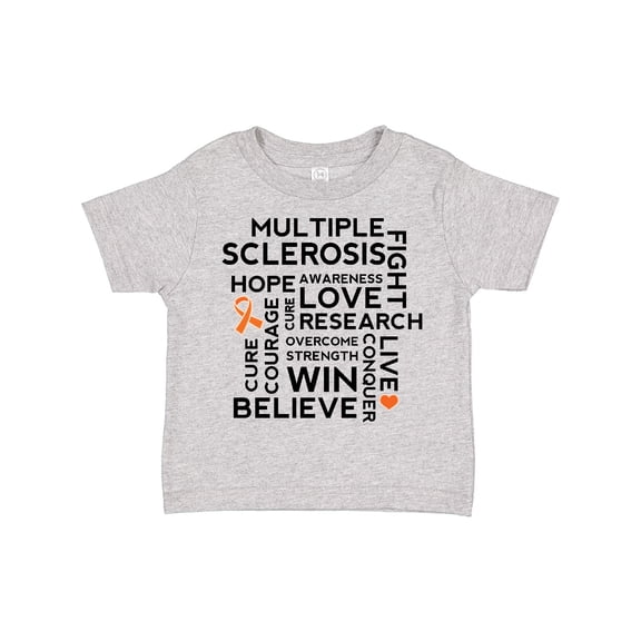 Inktastic Multiple Sclerosis MS Awareness Walk Boys or Girls Toddler T-Shirt