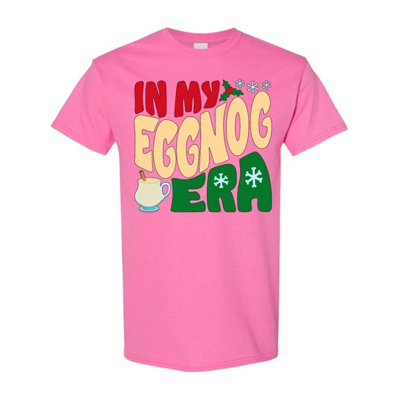 Inktastic In My Eggnog Era Christmas Holiday Treat T-Shirt