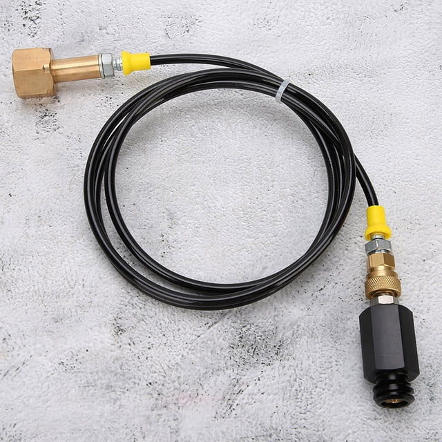 Cylinder Hose Adapter, Fine Workmanship CO2 Hose Adapter Easy Installation Long Service Life Soft Durable For Soda Water Machines