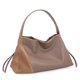 thumbnail image 3 of Bolso de lujo ligero de moda con combinación de colores en contraste de gamuza esmerilada de cuero de alta calidad para mujer, bolso de hombro sencillo e informal todo en uno, 3 of 5