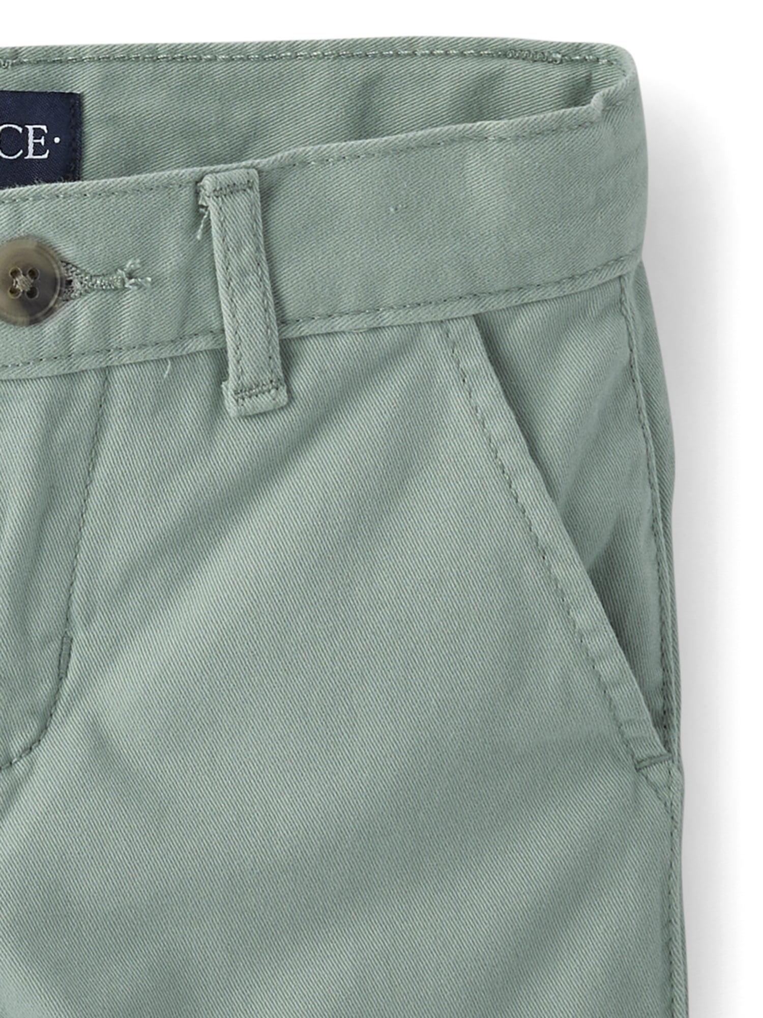 The Children's Place Boys Pull-On Solid Chino Short, Sizes 4-16