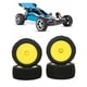 thumbnail image 4 of Neumáticos De Goma RC, Neumáticos De Coche Todoterreno RC De 4 Piezas Fáciles De Quitar Para Vehículos Todoterreno 1/10, 4 of 7