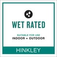 thumbnail image 6 of Hinkley Lighting - Montecito - 3 Light Medium Outdoor Pier Mount Lantern in, 6 of 6