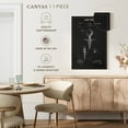 thumbnail image 5 of Elephant Stock Golf Tee Patent Wall Art - Vertical Canvas Wall Art - Hallway Wall Decor - Patent Canvas - Black And White Decor - 8" x 12", 5 of 8