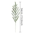 thumbnail image 3 of Christmas Norfolk Snowflake Pine Branches Artificial Odorless Green Plants Indoor Outdoor Holiday Diy Decorations Seasonal Tree Accent, 3 of 7