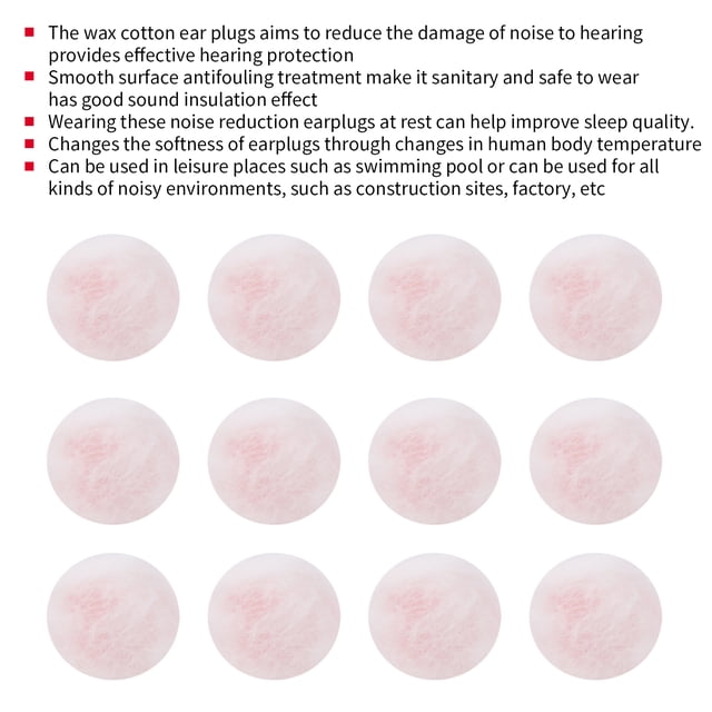 Ear Plug, Waterproof Earplugs Comfortable And Soft No Foreign Body Feeling Reduce Damage Of Noise For Swimming Pool For Noisy Environments
