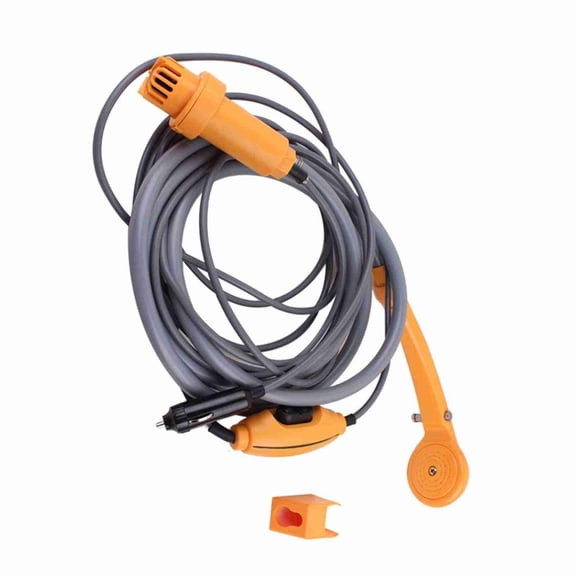 Portable Camping Shower Adjustable Water Flow Leakproof 2.5 L/min Outdoor Showerhead Sprayer