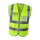 thumbnail image 3 of Uniforme de Seguridad de Seguridad de de Alta , Verde XXL Verde Brillante XXL, 3 of 8