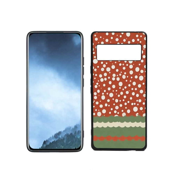 Compatible with Google Pixel 6 Pro(2021) Phone Case, Dots Case Men Women, Flexible Silicone Shockproof Case for Google Pixel 6 Pro(2021)