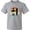 AC-Heather Grey, variant on Surfing Retro Sunset for Surfer Youth T-Shirt