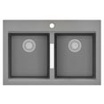 thumbnail image 3 of MiLocks XFK-02AQ Digital Deadbolt Door Lock and Passage Knob Combo with Keyless Entry via Remote Control and Keypad Code for E, 3 of 3