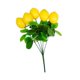 thumbnail image 5 of Rama de limón artificial, limón amarillo y hojas verdes, planta de limón falsa para porche Estilo B, 5 of 9