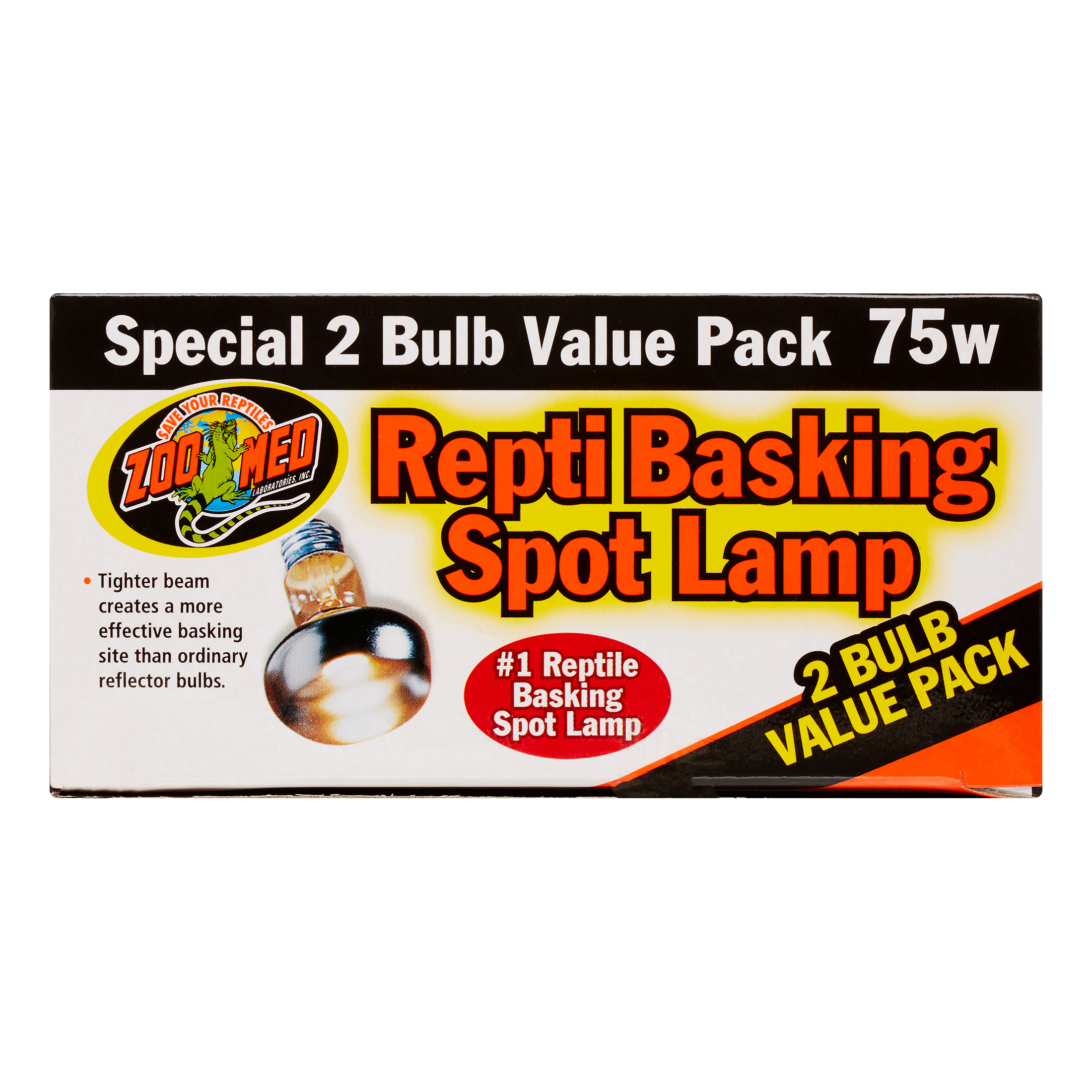 Zoo Med Repti Basking Spot Lamp 2 Bulb Value Pack, 75 Watt - image 5 of 5