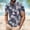 (Casual 429)Black, variant on Mens Fashion T-Shirt Summer T Shirt Big & Tall Casual Short Sleeve Pullover Printed Button Turndown Collar Tops Tees Plus Size