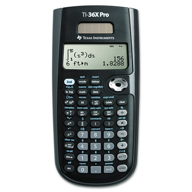 Texas Instruments Ti 36x Pro Scientific Calculator Walmart Com