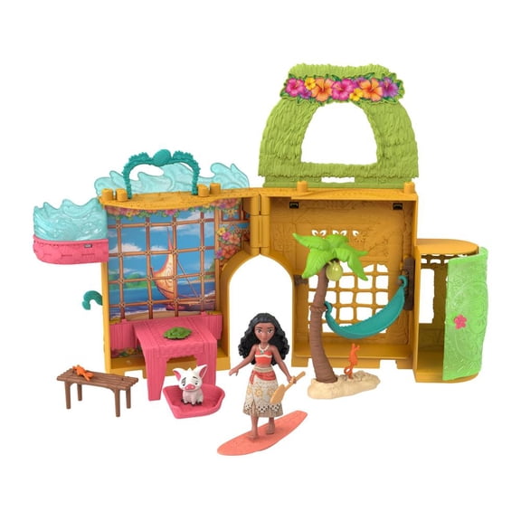 Casa de Muñecas Mattel Disney Princesa Castilo de Moana Apilable