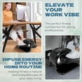 thumbnail image 6 of Under Desk Elliptical Machine - Electric, Quiet & Fully Assembled for Seniors. Portable Seated Leg Exerciser with Remote Control. ESL Pedal Trainer, 6 of 9