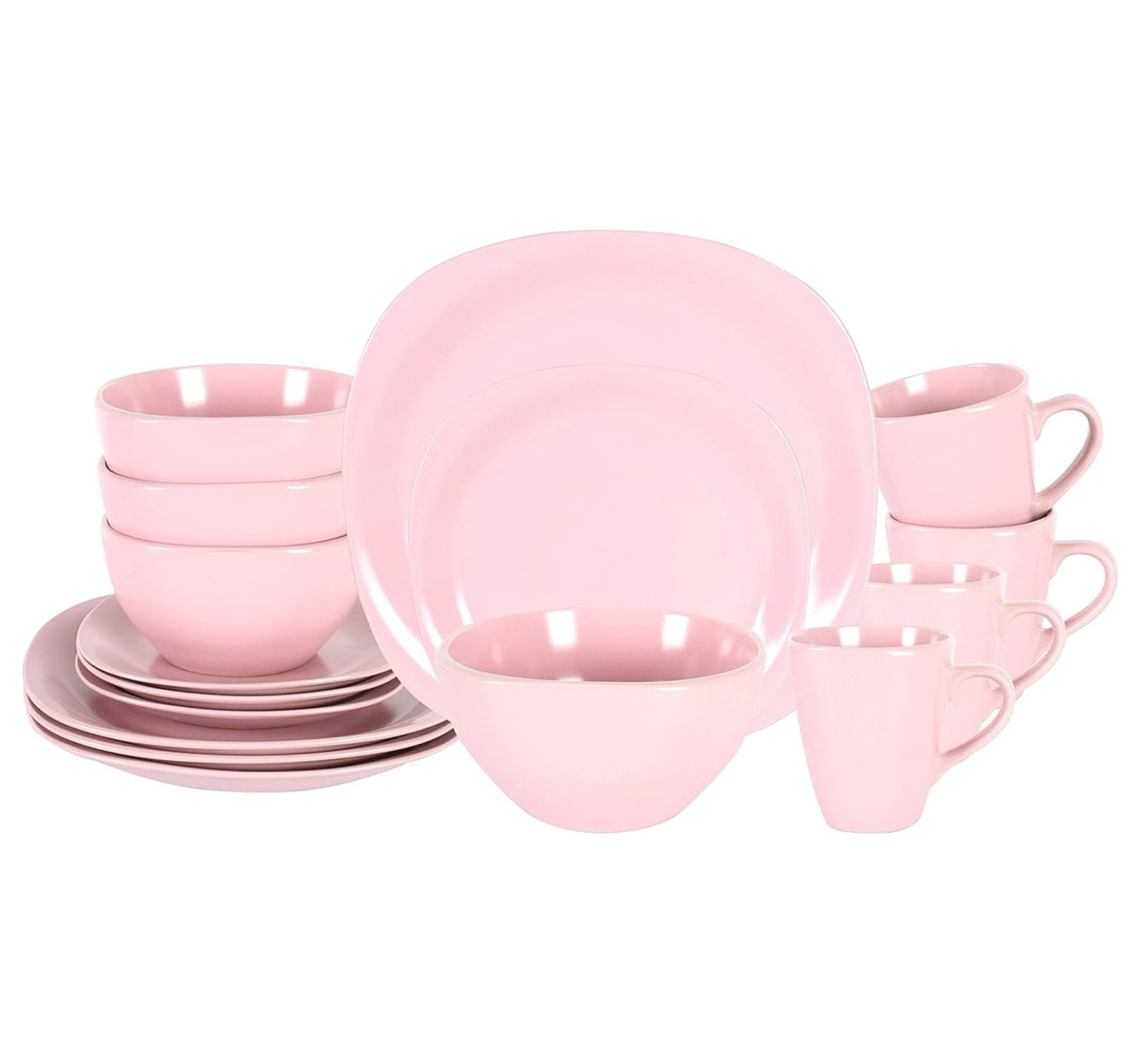 Corelle Signature Terrazzo 16 Piece Dinnerware Set